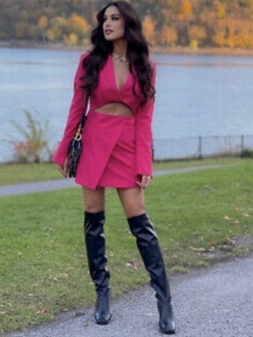 ZARA Blazer Cutout Dress - Picture 14 of 16